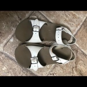 Little Girls Salt water sandals - Sun Sans Size 12